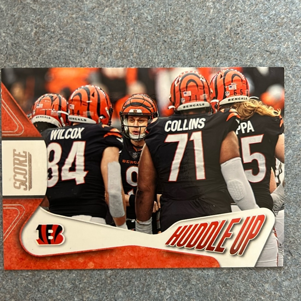 Bengals huddle up